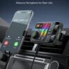 Transmisor Fm Bluetooth Mp3 Carga rapida tipo C y USB