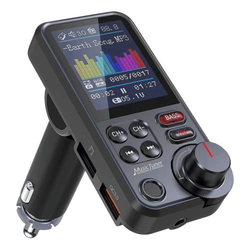 Transmisor Fm Bluetooth Mp3 Carga Rápida