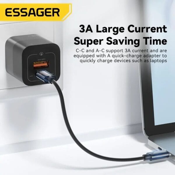 Estuche de carga multifuncional 4 en 1 de 60W  circular