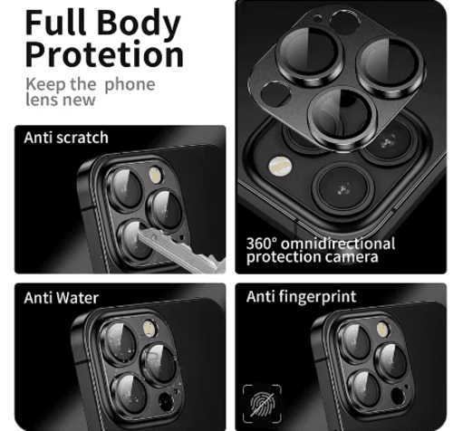 Protector de cámara trasero para Iphone