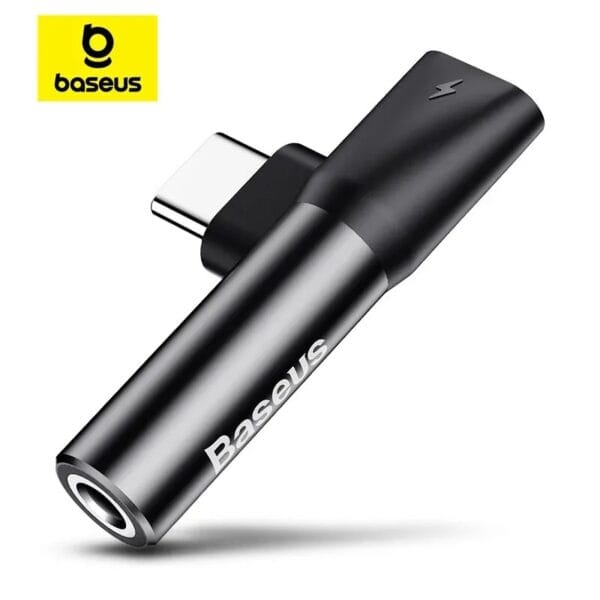 Adaptador de audio y carga USB Tipo C a Jack 35mm