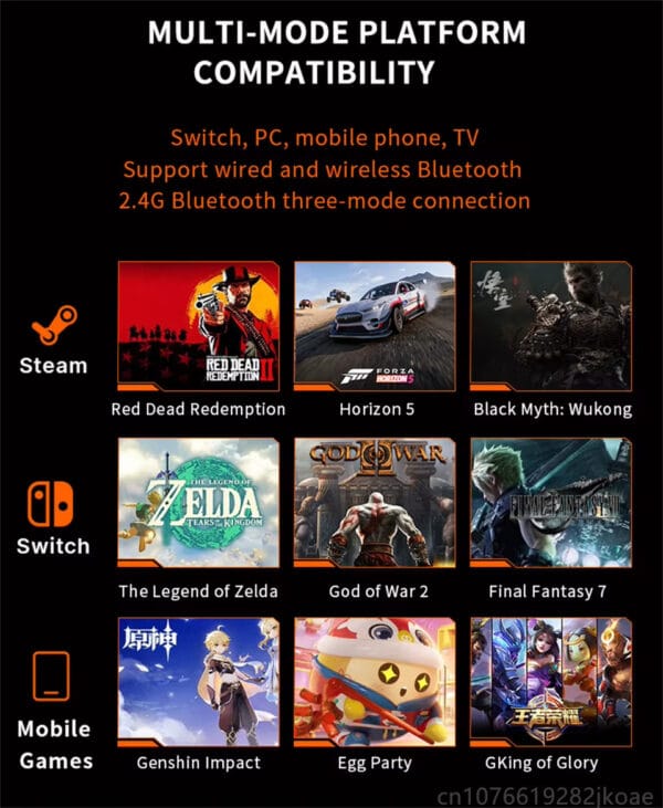 Mando Lenovo S02 para Pc/Nintendo/Android/IOS