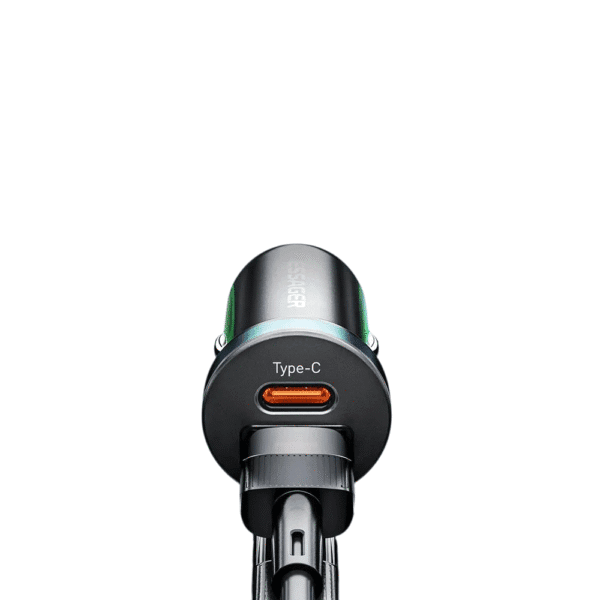 Cargador de Auto USB Tipo C  30W – Carga Rápida