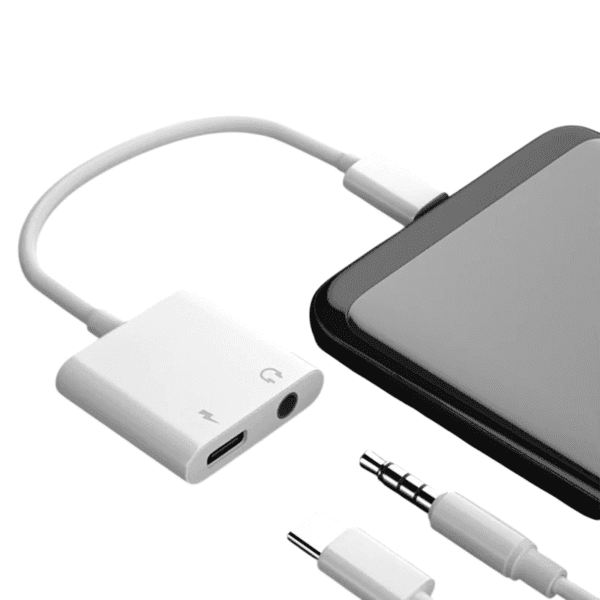 Adaptador Dual tipo C | Audio + Carga
