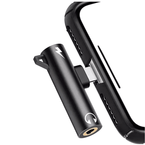 Mini  adaptador Dual 2 en 1 para IPhone