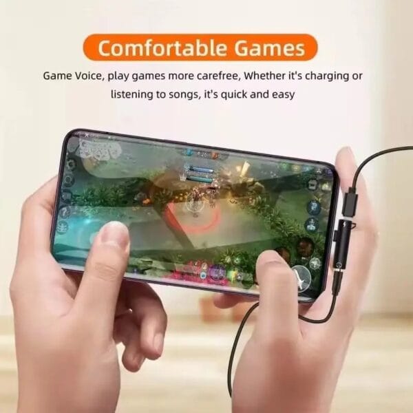 Mini  adaptador Dual 2 en 1 para IPhone