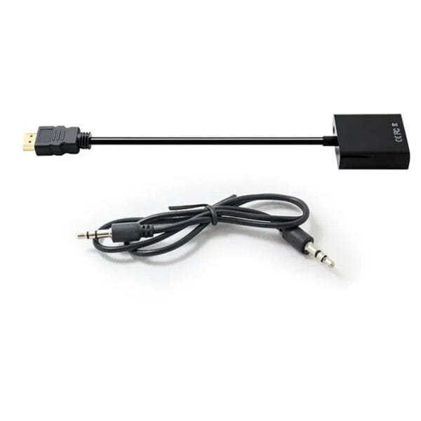 Convertidor HDMI a VGA con Audio