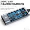 Convertidor USB-C a DisplayPort 8K HD