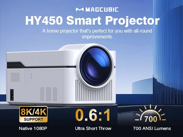 Proyector MagCubic HY450N | 900ANSI - Android 13